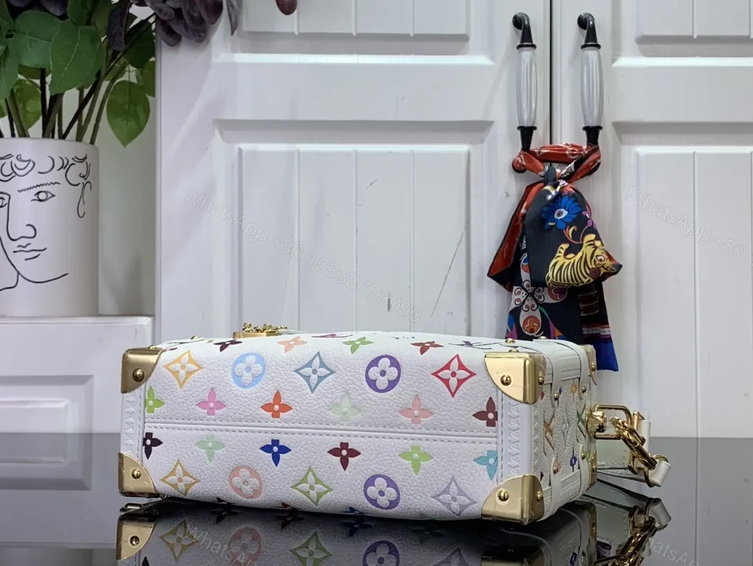 View 8 of Colorful Monogram Satchel: Structured Luxury, All‐Day Versatility