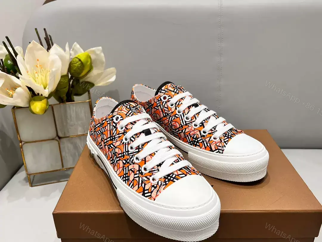 View 6 of BURBERRY CHECK COTTON SNEAKERS – BBR129