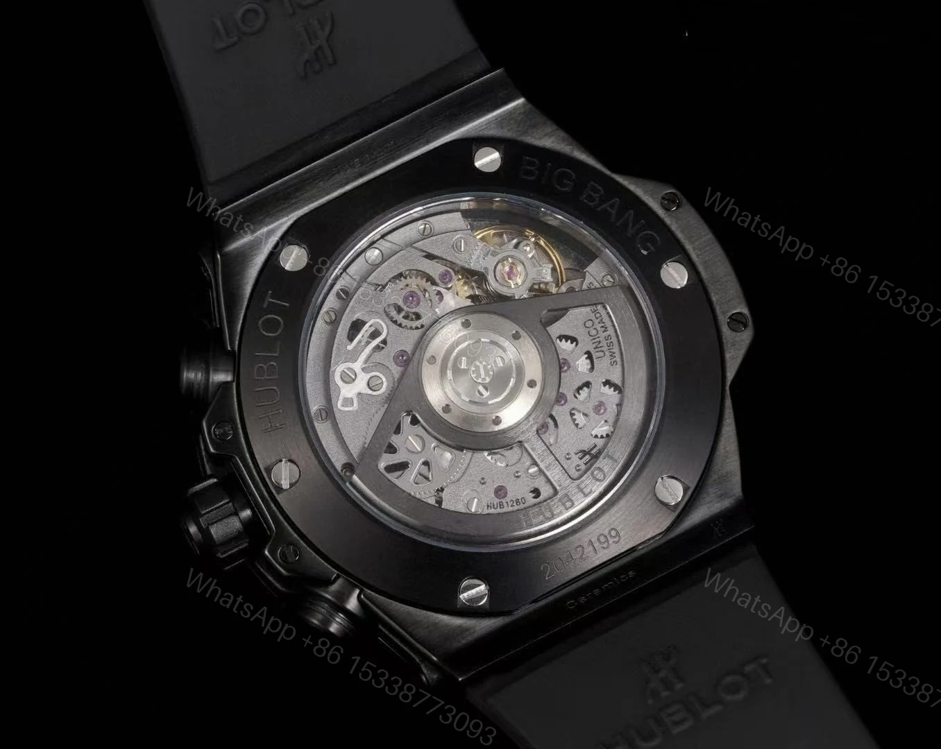 View 5 of All Black Watch Replica