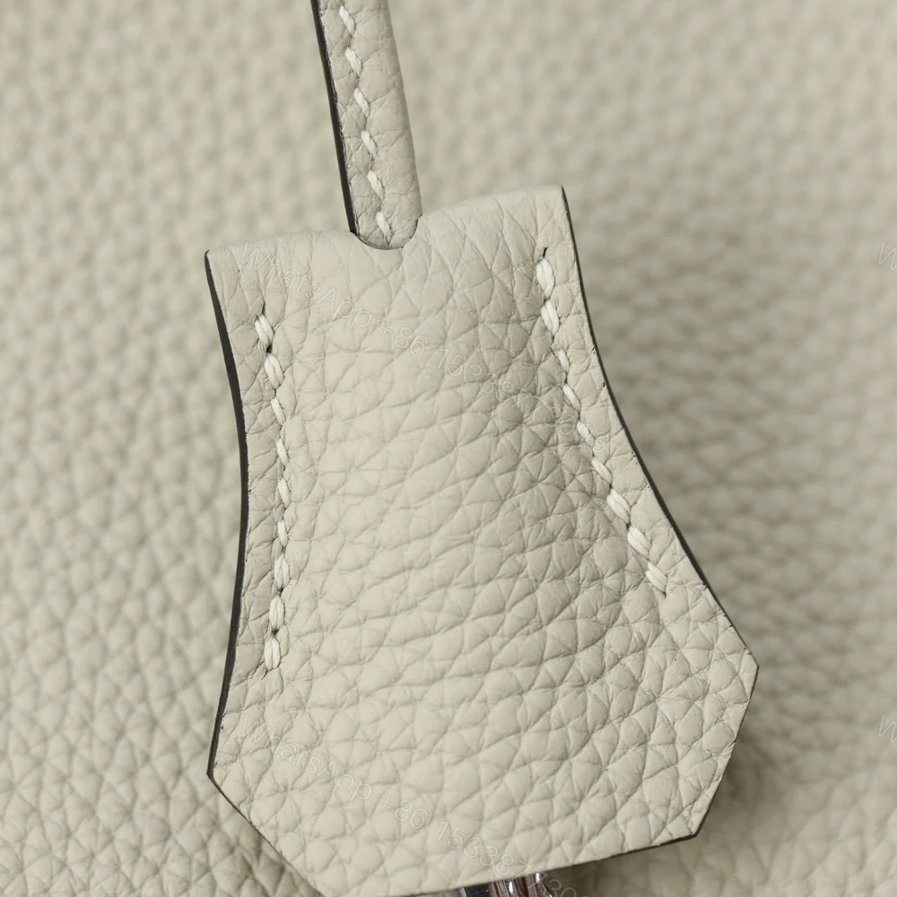 View 9 of 高仿Hermes*Birkin25Togo牛皮水晶灰銀扣/純手工