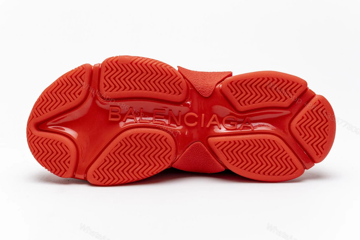 View 6 of Balenciaga Triple S Letter Bright Red 524039 W2FA1 7632