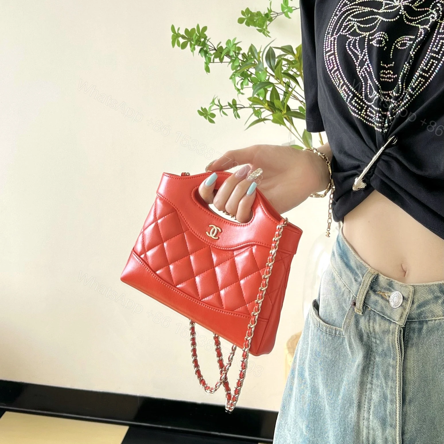 View 15 of 高仿Chanel*24S春夏系列AP3656單肩包紅色免檢版