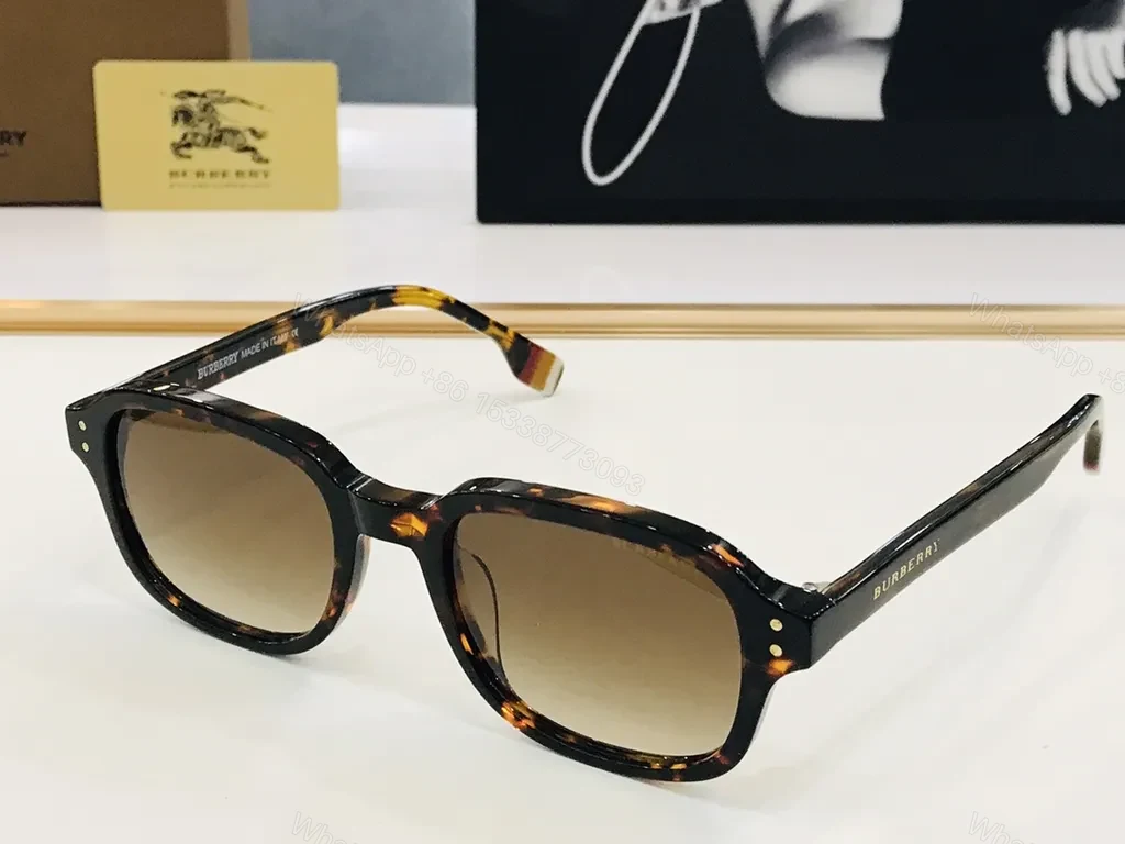 Burberry Tortoise Sunglasses: Premium Gradient UV Sunglasses — view 1