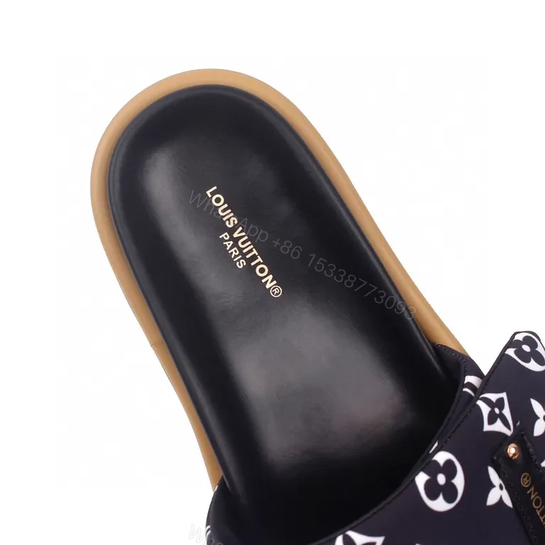 View 7 of Bold Monogram Slide-Ons: All-Season Comfort