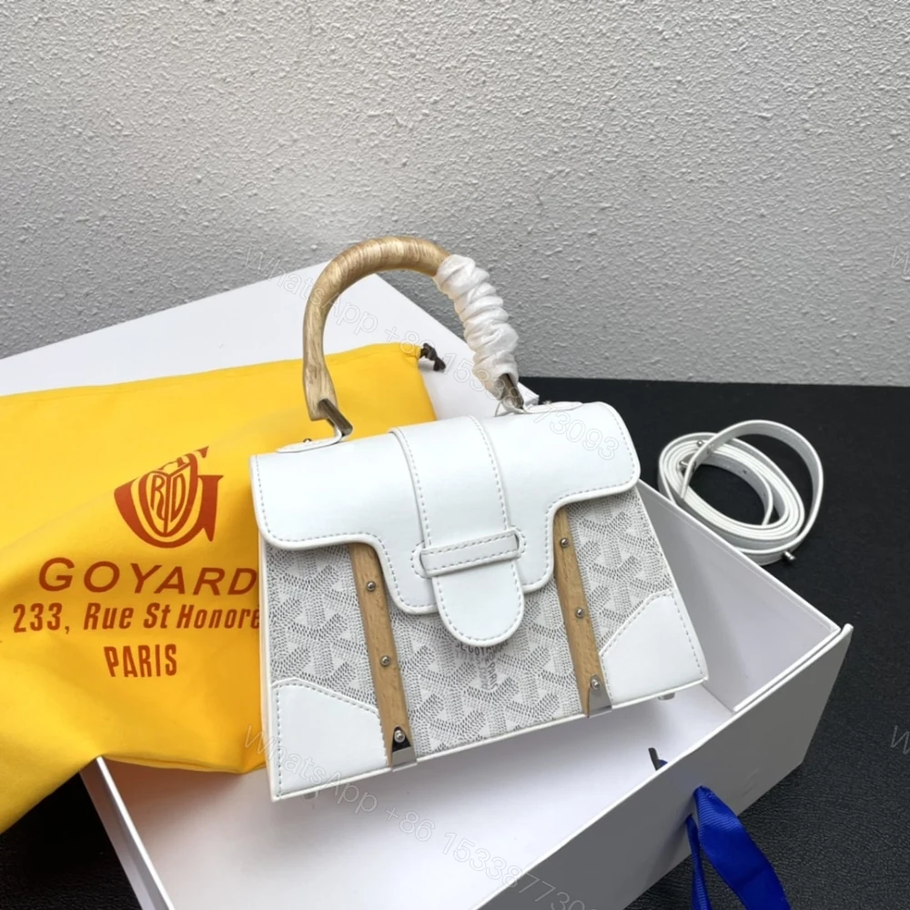 View 2 of GOYARD SAÏGON STRUCTURÉ MINI BAG WHITE 21CM SAIGR2MINTY50CL50P