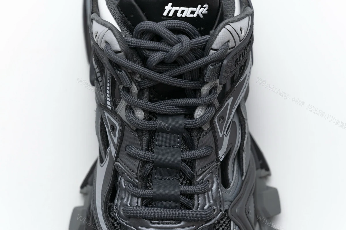 View 8 of Balenciaga Track 2 Sneaker Medium Grey 570391 W2GN3 1285