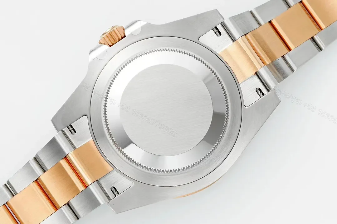 View 7 of EW Factory Clean Factory EWE V5 GMT Black Dial Two-Tone Watch