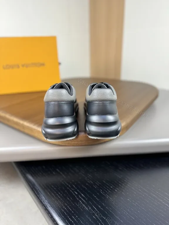 View 2 of Louis Vuittonâ€“Inspired Luxury Sneaker: Allâ€‘Day Comfort, Premium Mix Materials