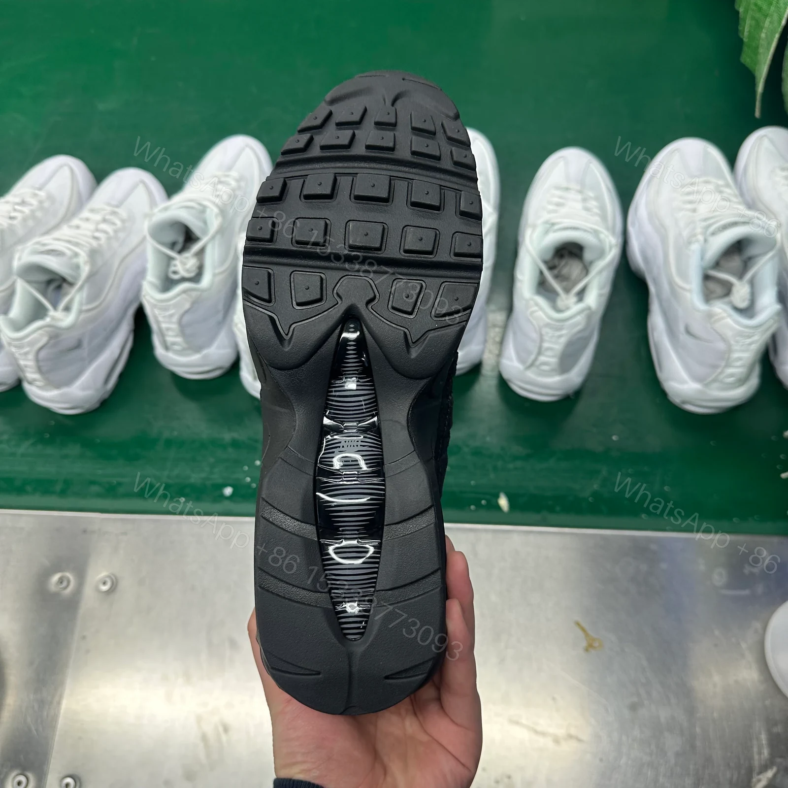 View 4 of Nike Air Max 95 Essential Triple Black
