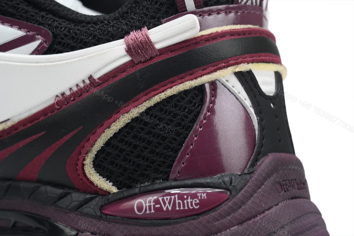 View 5 of OFF-WHITE Out Of Black Purple Red OMIA295F24 FAB00 10012