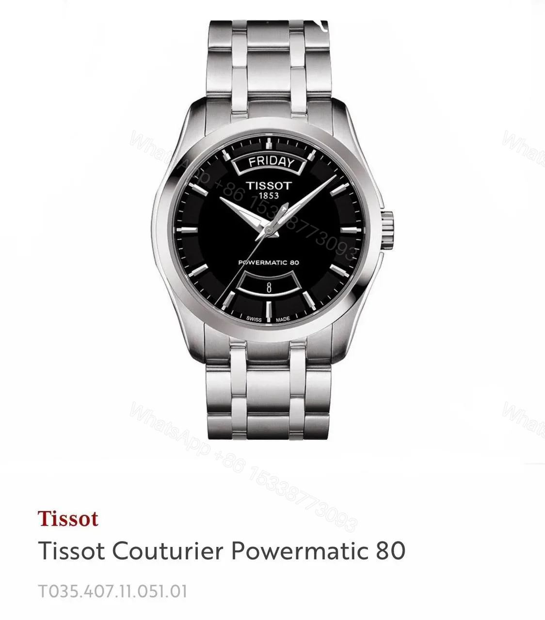 View 4 of Tissot T-Classic Day-Date 1853