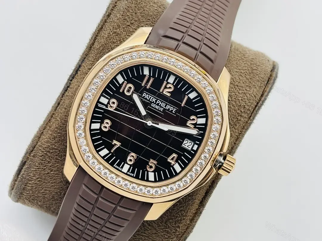 View 3 of Patek Philippe Aquanaut 5068 Rose Gold Brown Dial 5068R-001