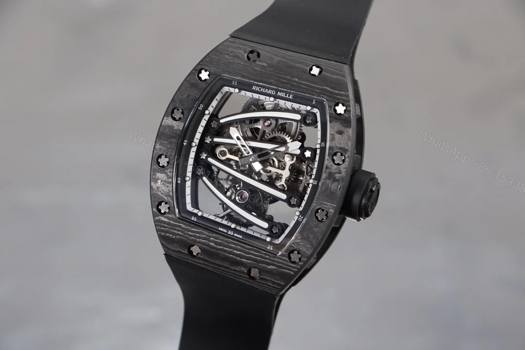 View 2 of Richard Mille RM59-01 Green Lizard Tourbillon TPT Carbon Fiber Edition RM59-01-GREEN-LIZARD-TOURBILLON-TPT