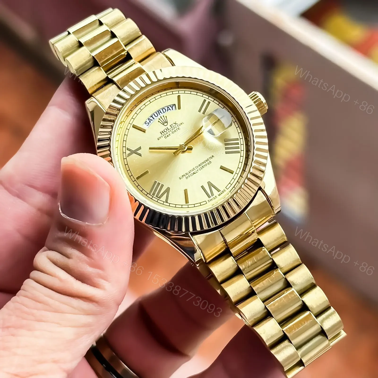 View 2 of Rolex Day-Date Golden dial