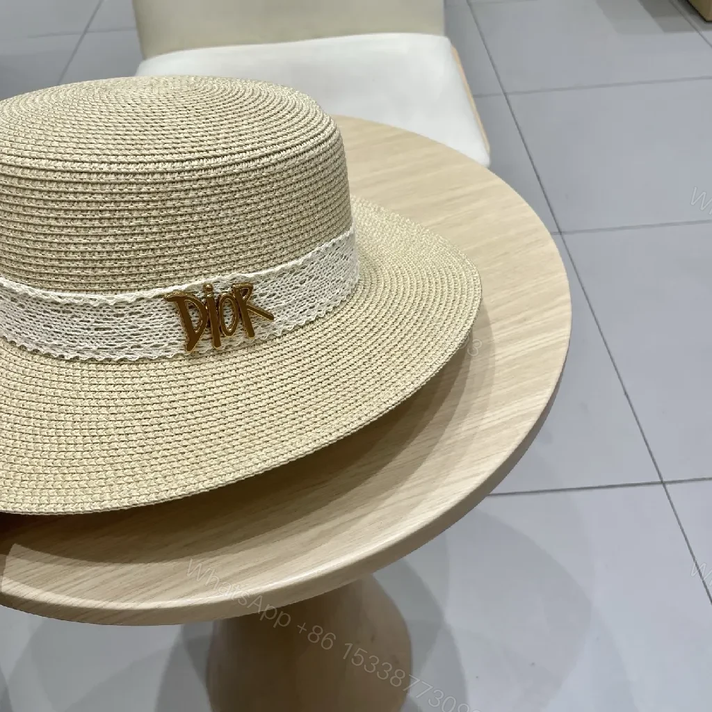 View 9 of Neutral Straw Fedora with Gold Charm Hat