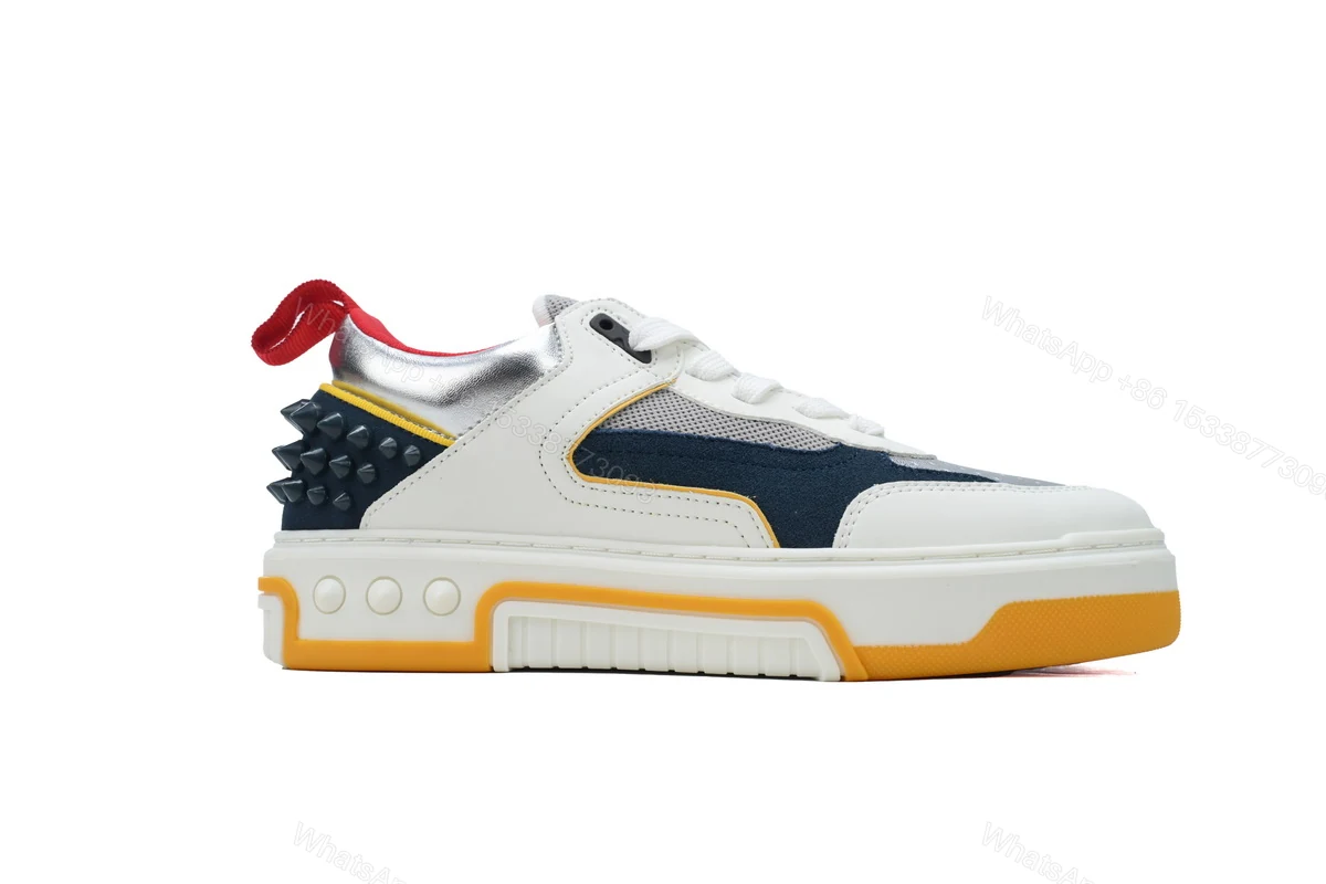 View 6 of Christian Louboutin Astroloubi 'White Yellow' 32308905630
