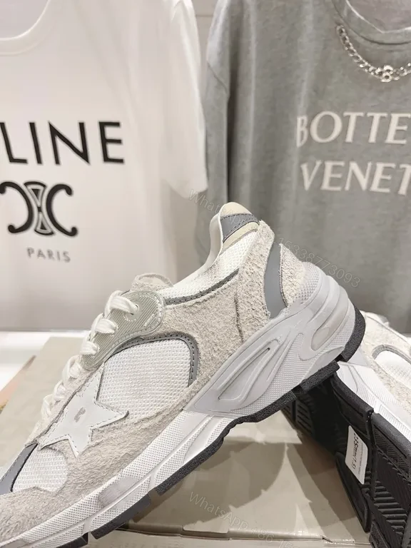 View 5 of Mist Grey/Off-White Suede Sneakers: Luxe, All-Day Comfort