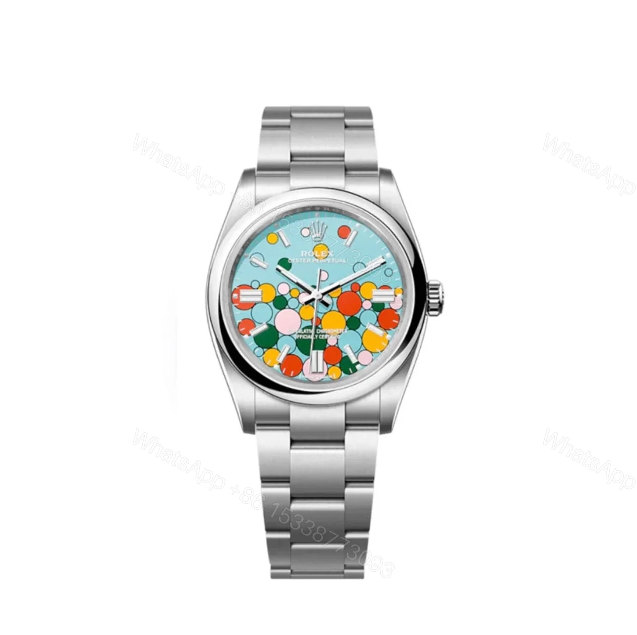 Superclone Rolex Oyster Perpetual Turquoise Dial 126000 36 mm — view 1