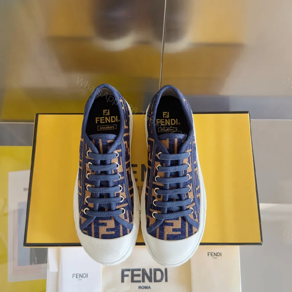 View 9 of Bold Texture Casual Luxury Sneakers with Monogram Pattern