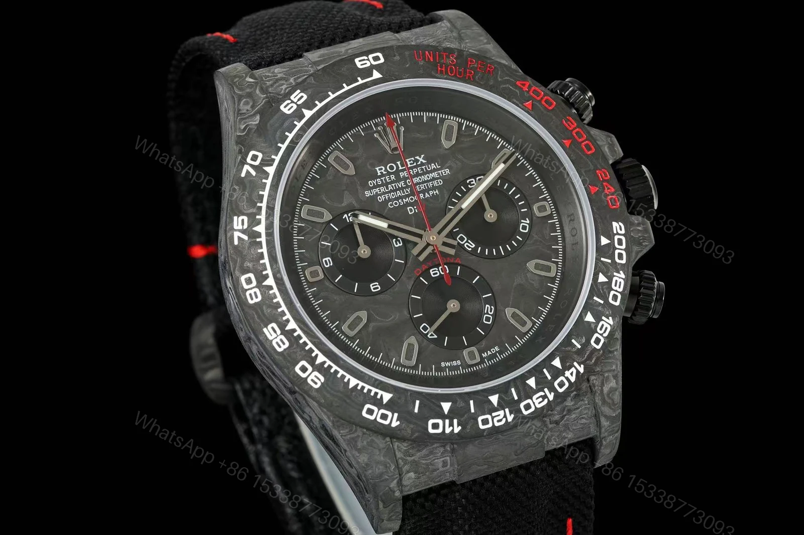 View 4 of Rolex Daytona DiW Carbon Edition
