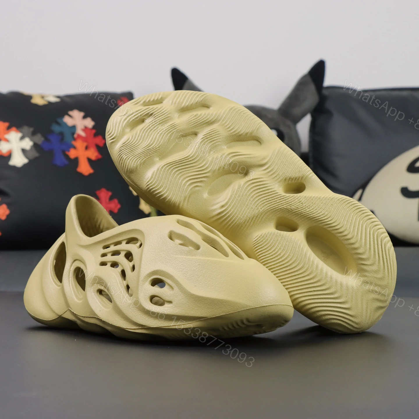 View 3 of UA Yeezy Foam Runner Desert Sand EVA Replicas
