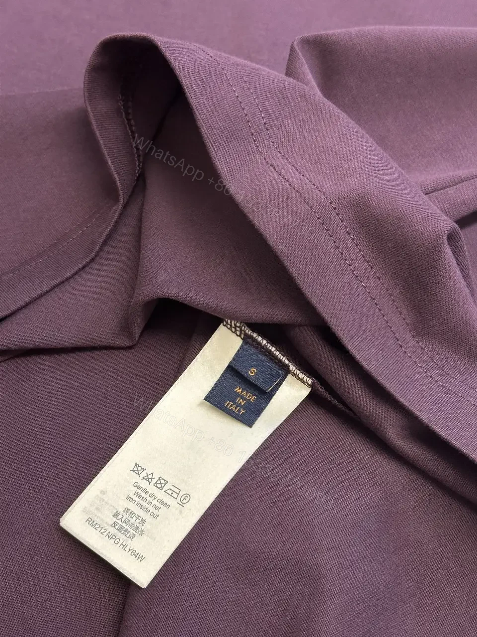View 6 of Chunky-Cut Cotton Tee: Oversized Luxe Logo Top