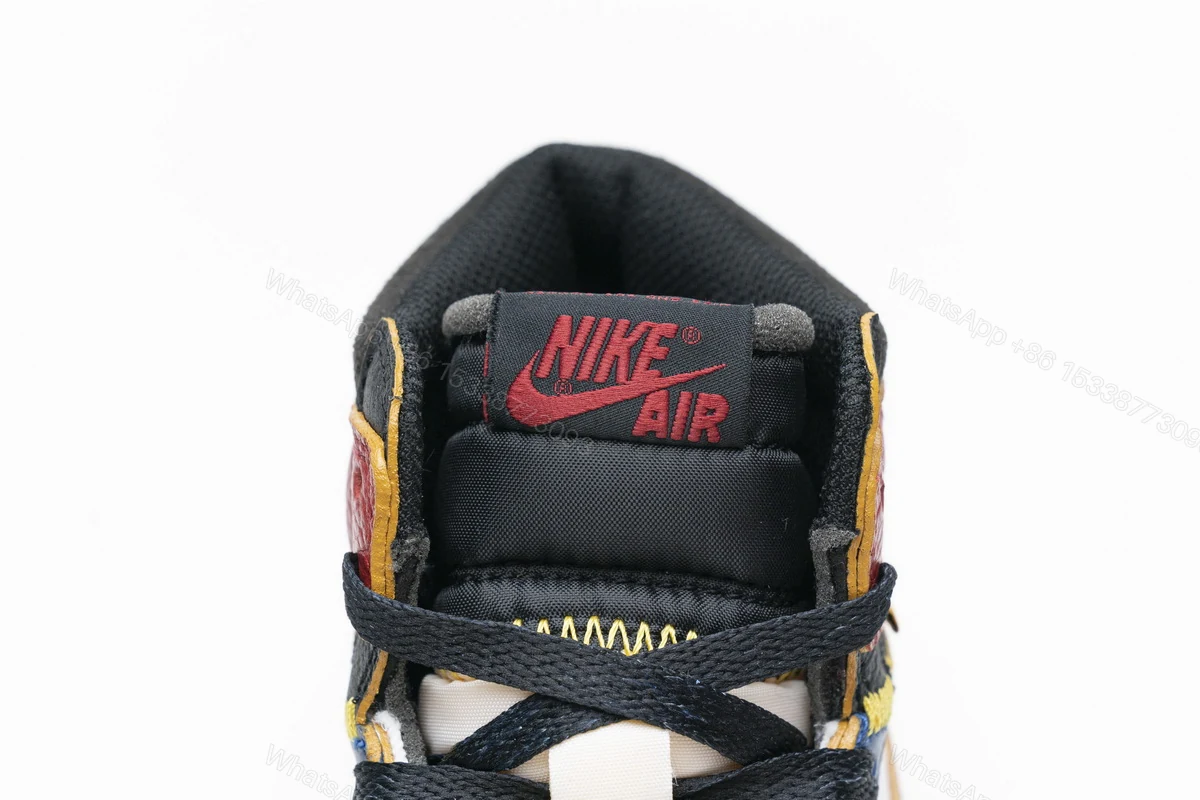 View 7 of Air Jordan 1 Retro High Union Los Angeles Blue Toe BV1300-146