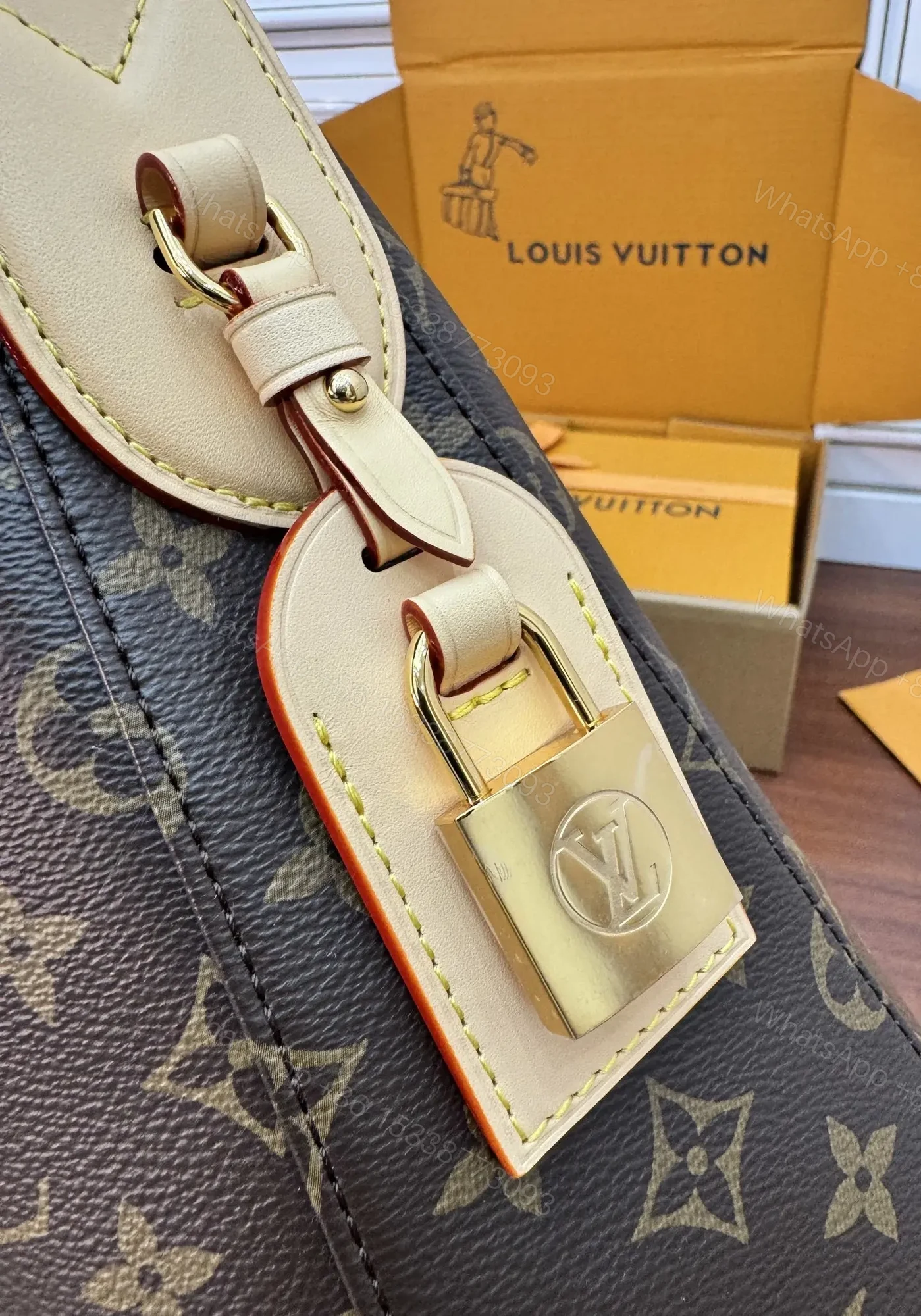 View 7 of Louis Vuitton Slouchy MM Monogram Canvas Bag