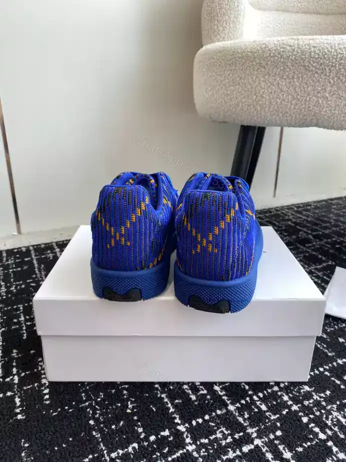 View 5 of BURBERRY CHECKED KNITTED SNEAKERS – BBR100