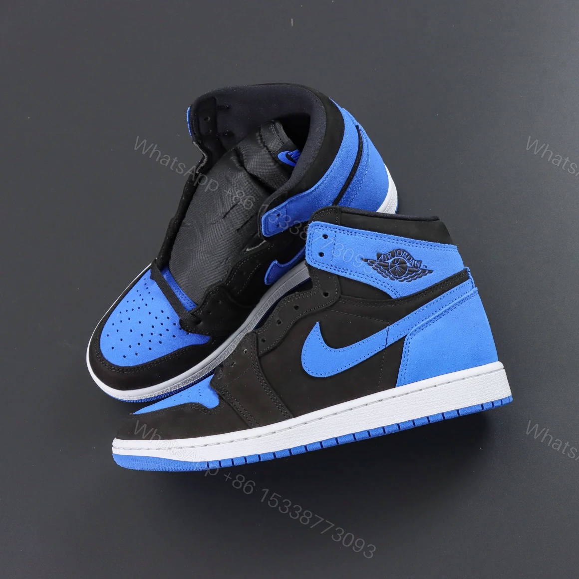 View 7 of Air Jordan 1 High OG Royal Reimagined Reps