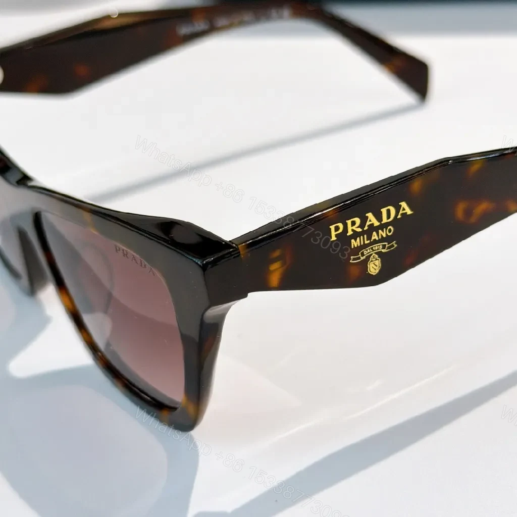 View 5 of White Acetate Gradient Sunglasses - Oversized Luxe Frame Styling