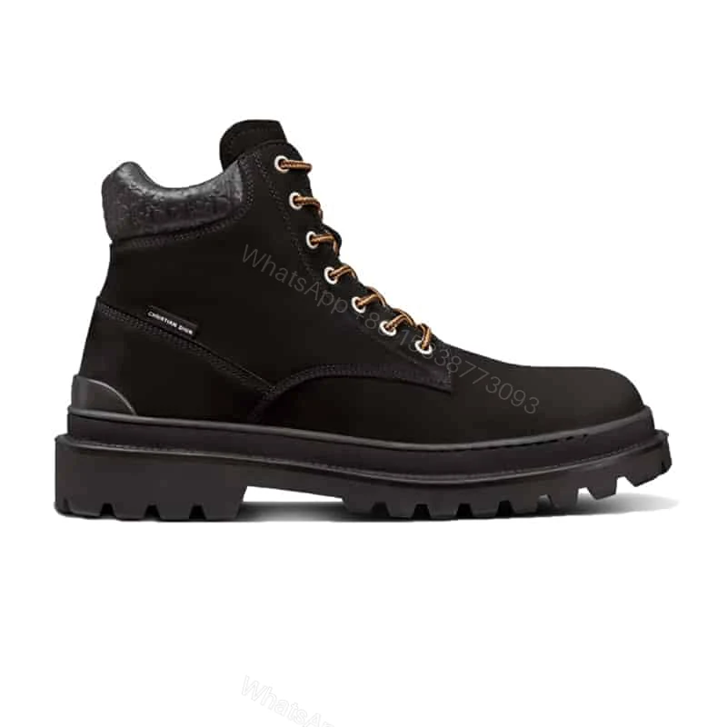 DIOR EXPLORER ANKLE BOOT BLACK NUBUCK – CD90 — view 1