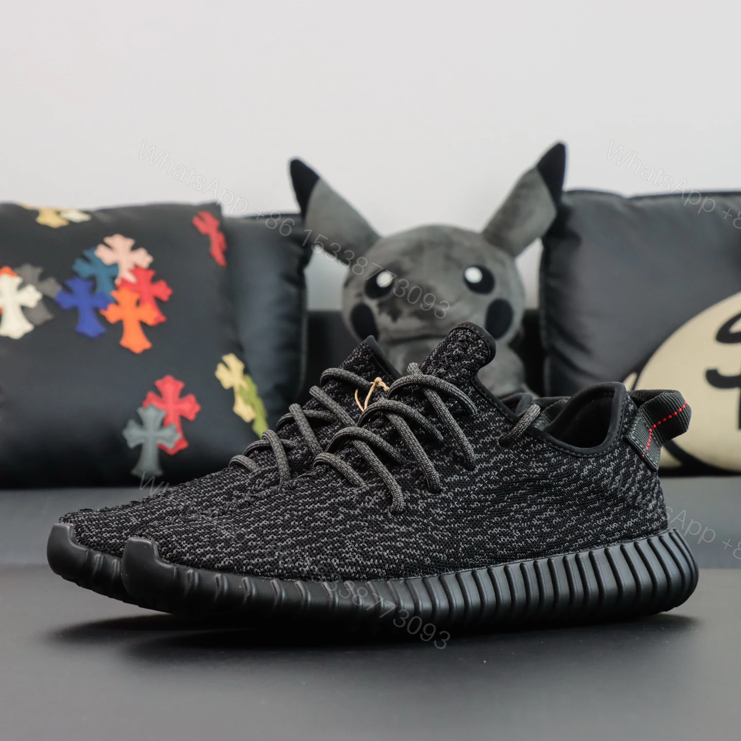 View 8 of Yeezy Boost 350 “Pirate Black” Reps