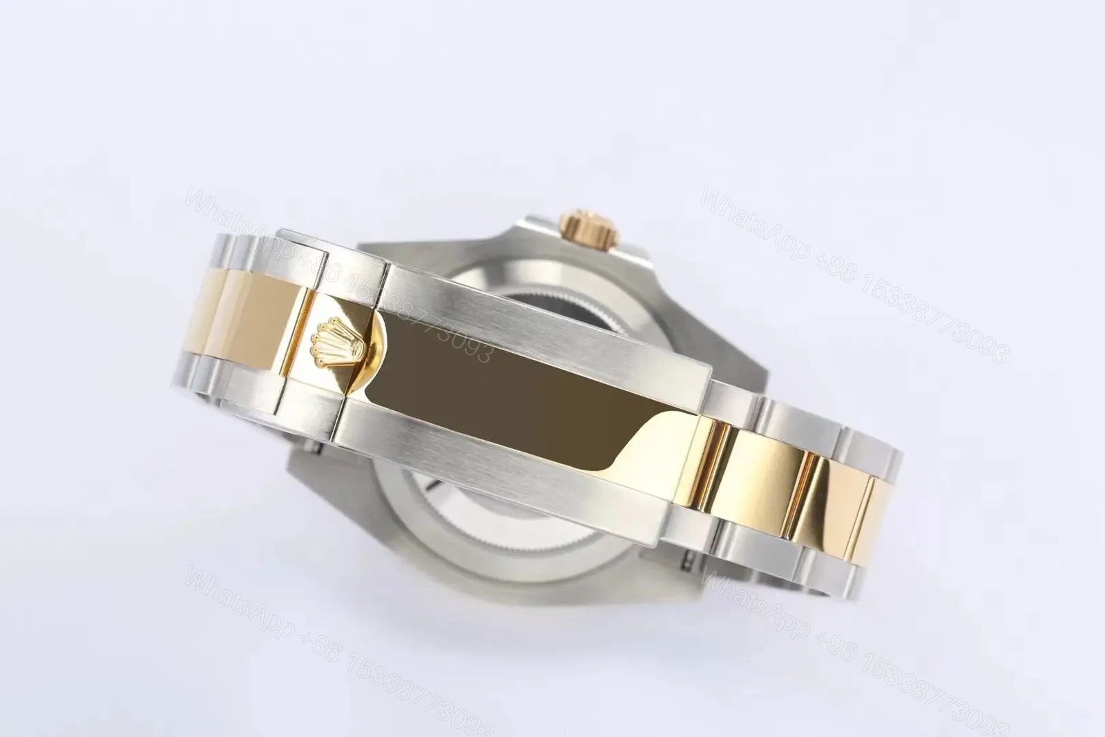 View 9 of Rolex Submariner Date 41 Stainless Steel Yellow Gold Black Dial Watch 126613LN-0002