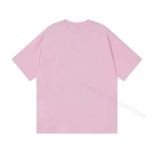 View 4 of Balenciaga Clothes Paris Sacré-Cœur Basilica Printed T-shirt Black/Pink