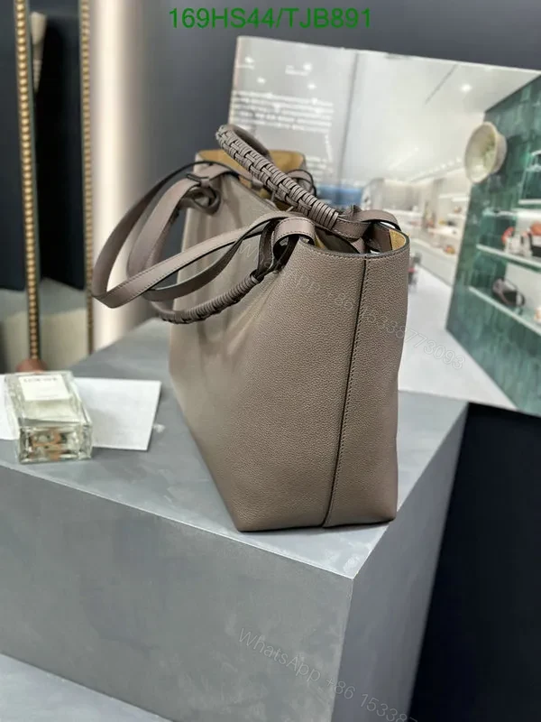 View 14 of Loewe Small Anagram Tote in Brown Classic Cowhide 011830