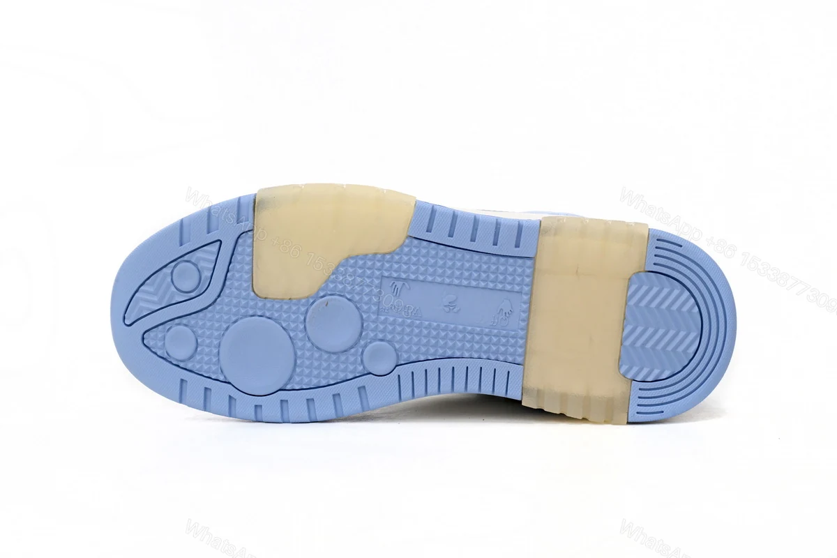 View 3 of OFF-WHITE Out Of Office Blue Purple White OMIA189 C99LEA00 10140