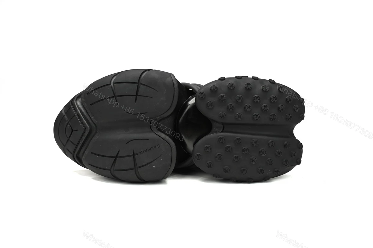 View 4 of BALMAIN Multikolor Buty sportowe Black YM1VJ309