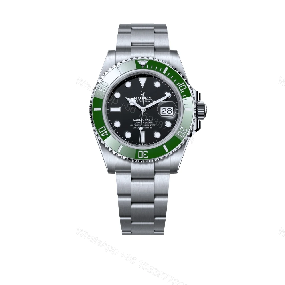 Rolex Submariner Date Green Oystersteel 41Mm — view 1