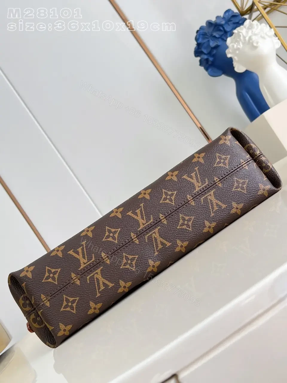 View 5 of Monogram Crossbody: Modern Luxe, Compact Everyday Bag