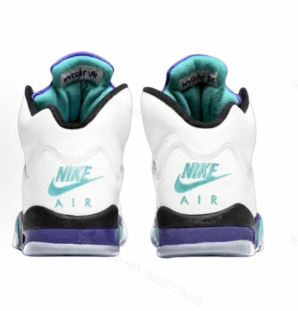 View 3 of Air Jordan 5 Retro 'Grape' 2025 HQ7978-100