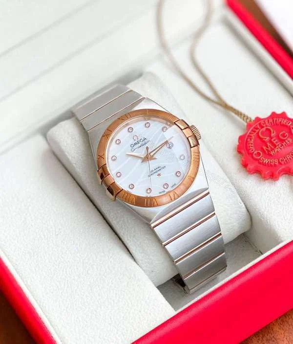View 3 of Omega Constellation 41mm White Dial Quartz