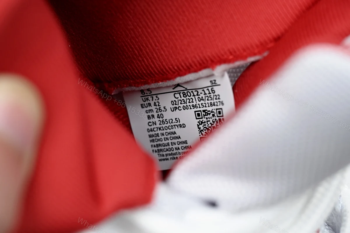 View 7 of Air Jordan 11 High Cherry CT8012-116(Top Quality)