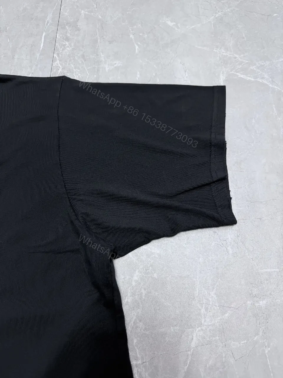 View 2 of Dark Gray Oversized Tee Neon Logo Balenciaga, Crew Neck, Short Sleeve
