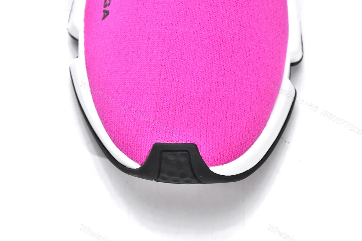 View 9 of Balenciaga Speed Trainer Rose Red