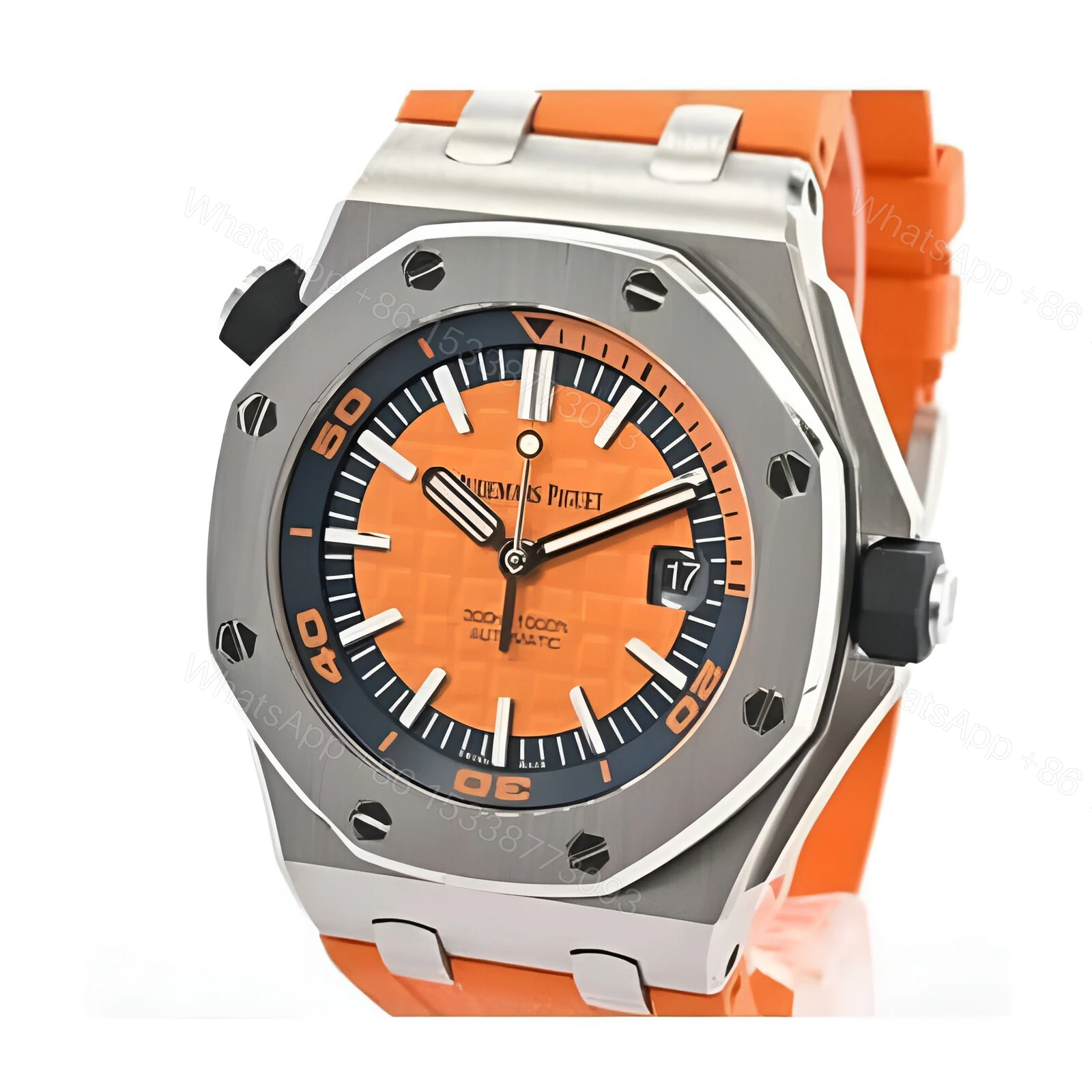 View 2 of Orange Fake Audemars Piguet