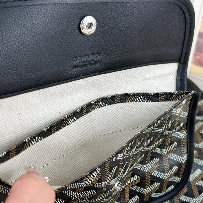 View 9 of 高仿Goyard*Hobo系列BOHEMER單肩子母手袋黑色免檢版