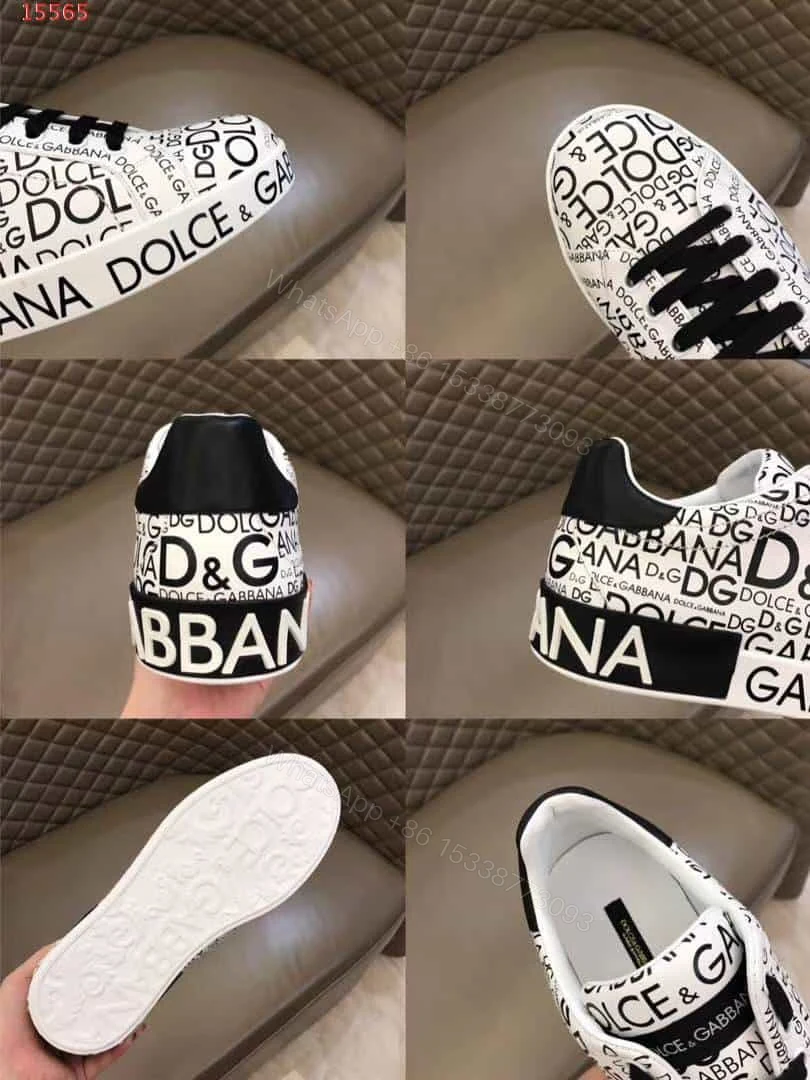 View 3 of DOLCE & GABBANA LOGO PRINT SNEAKERS – DG13