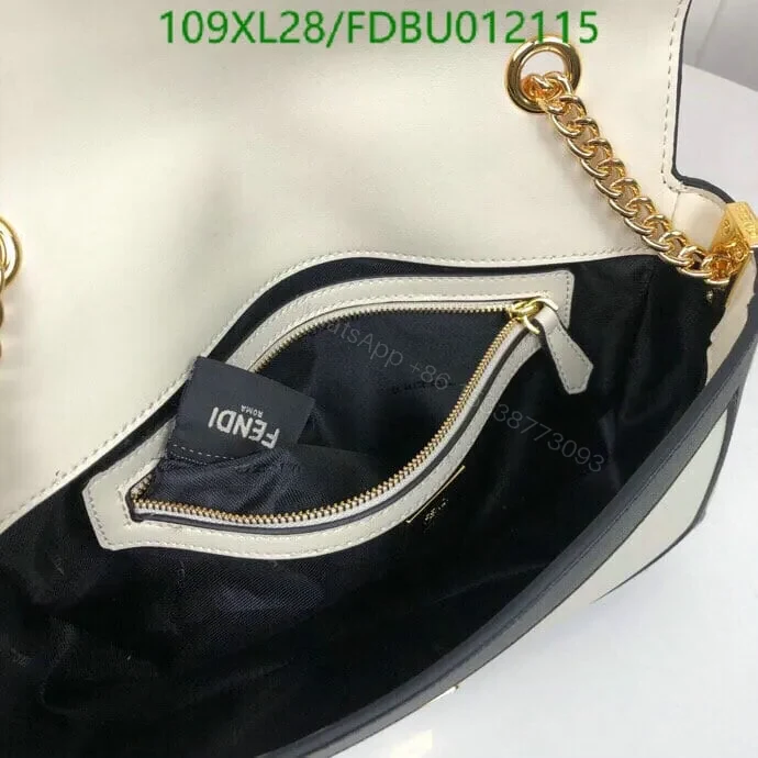 View 19 of Fendi Knockoff Baguette Chain Leather Medium Bag FDBU817 – Timeless Elegance