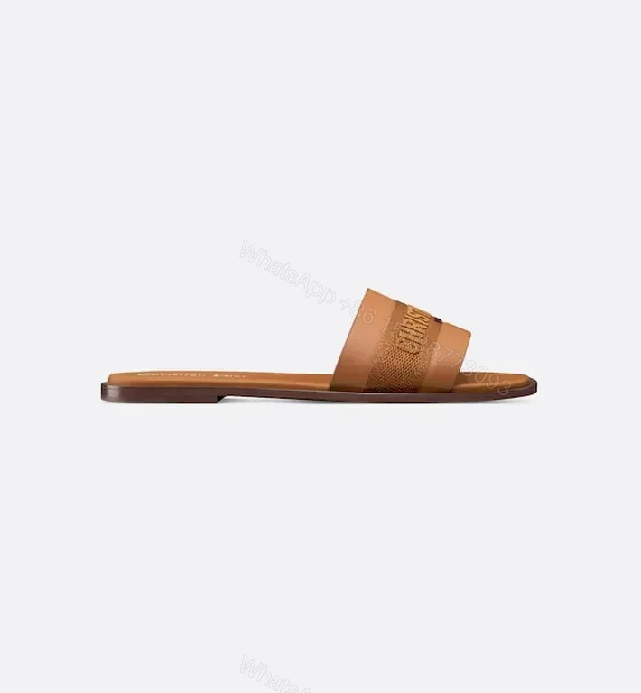 View 6 of Minimalist Dior Sandals: Leather, Logo Band, Everyday Luxury